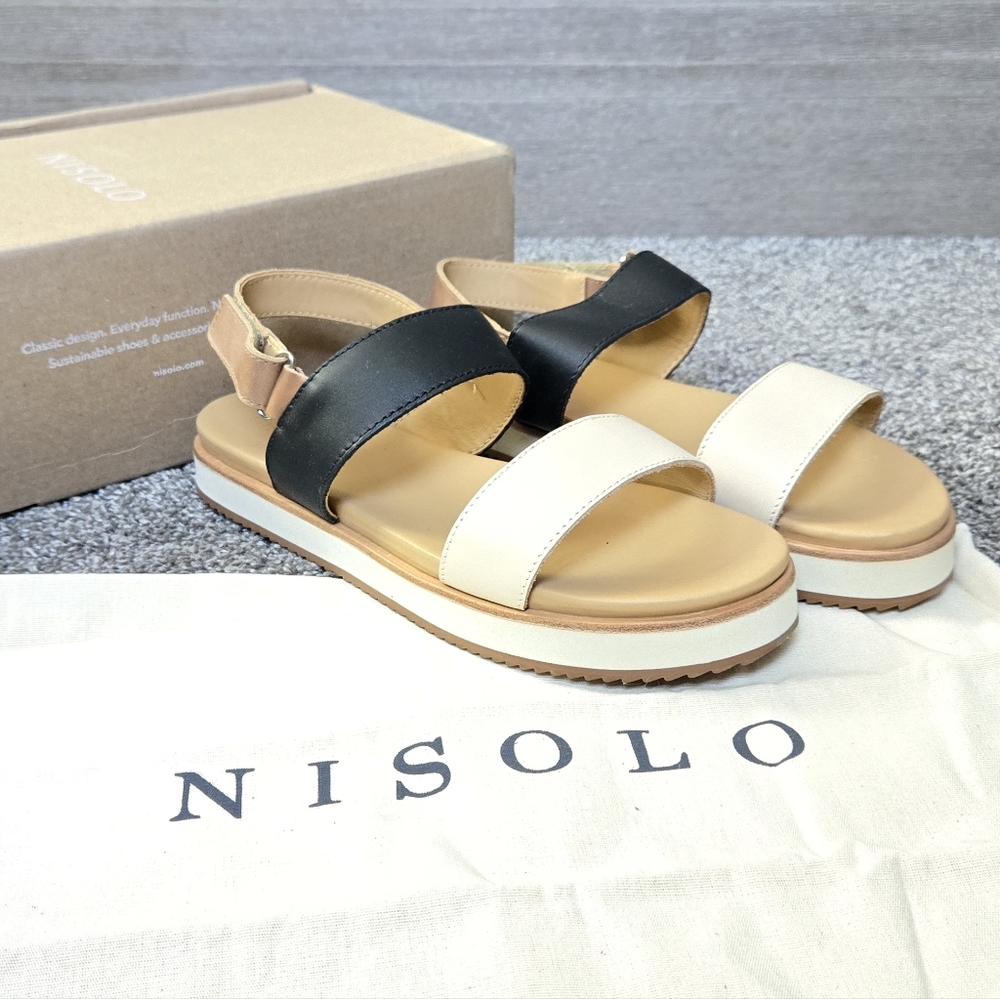 Nisolo Go-To Flatform Sandal NEW size 9.5